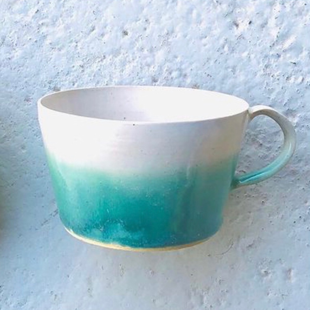 SOLD OUT!!!  ////Handmade ceramic mug (S) #0017